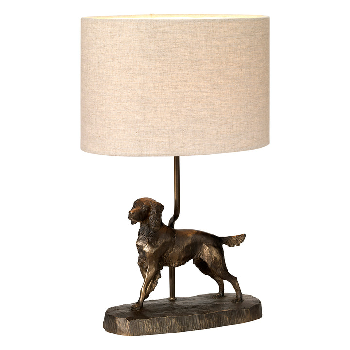 Lampa de masa Rufus 1 lt patina bronz