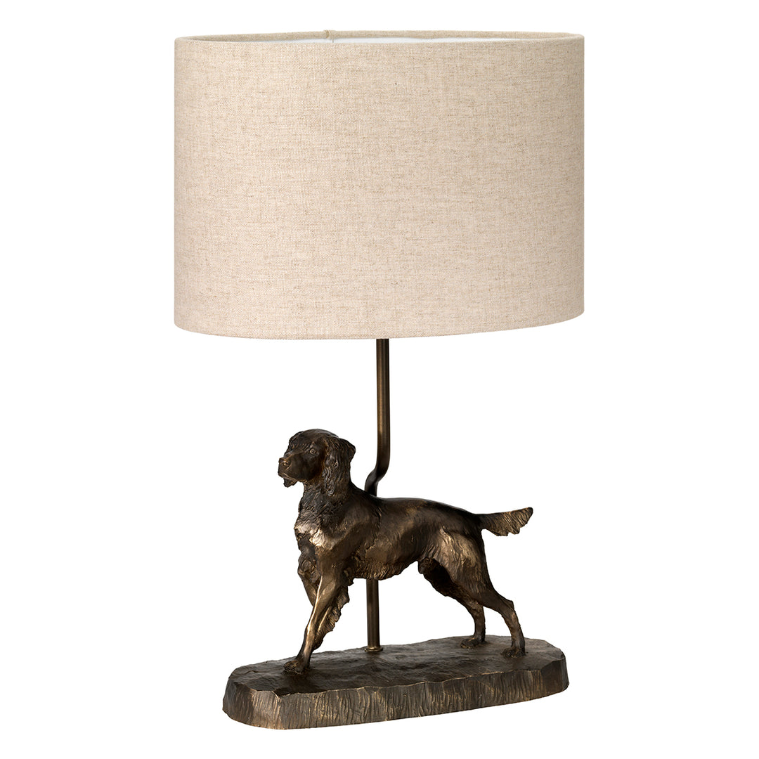 Lampa de masa Rufus 1 lt patina bronz