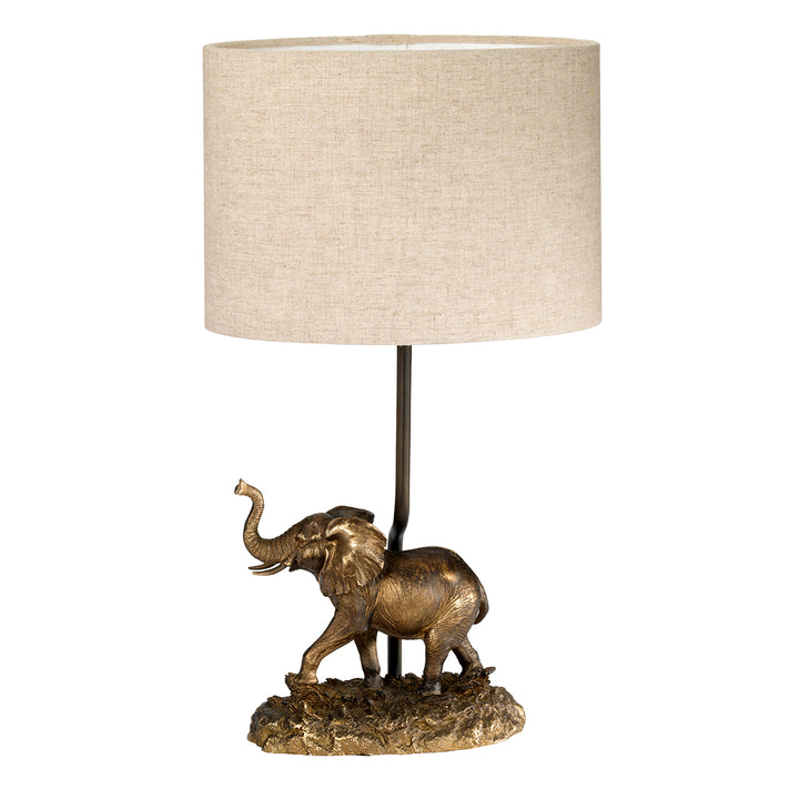 Lampa de masa Sabi 1 lt patina bronz
