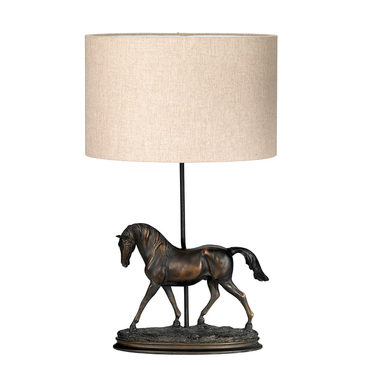 Lampa de masa Spirit 1 lt patina bronz