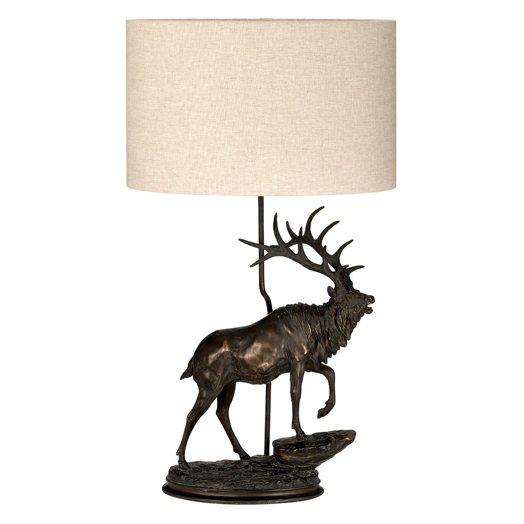 Lampa de masa Angus 1 lt patina bronz