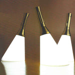 Lampadar / lampa de masa sub forma de laterna portabila FLASH - finisaj metalic -by Qeeboo