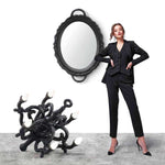 Oglinda Plateau Miroir by Qeeboo