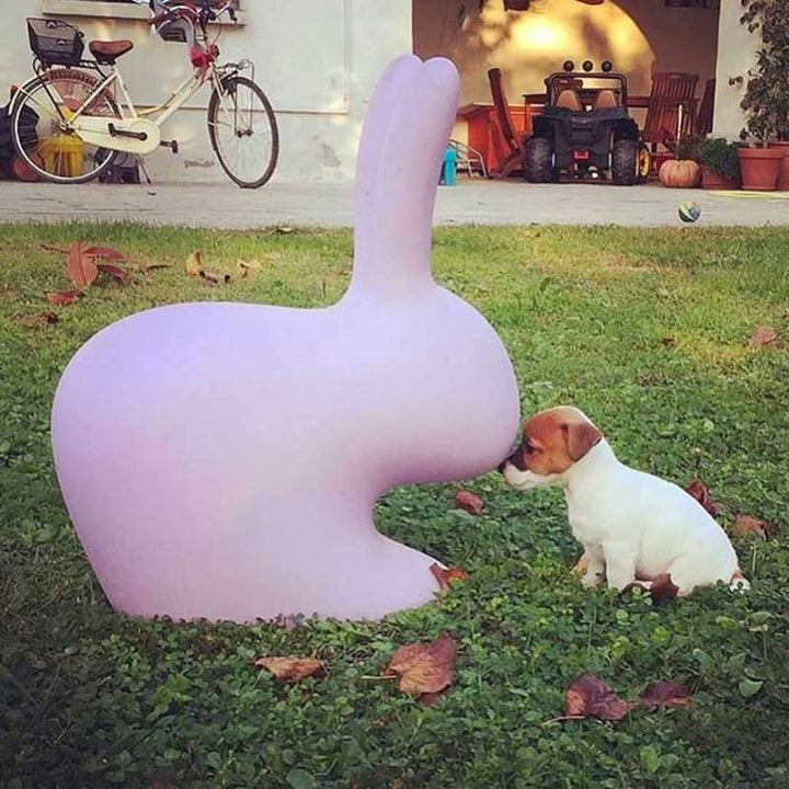 Scaun in forma de iepure Rabbit by Qeeboo