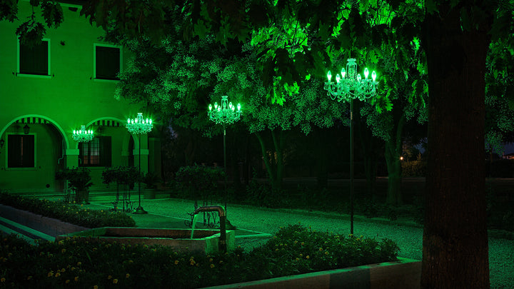 Lampadar exterior tip candelabru Drylight