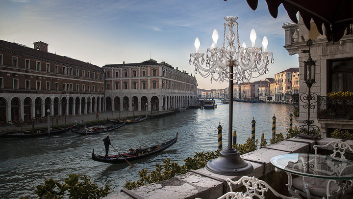 Lampa de masa exterior tip candelabru Drylight