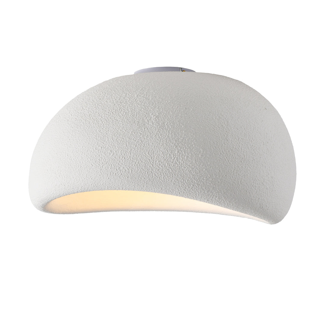 Plafoniera alba design Wabi Sabi