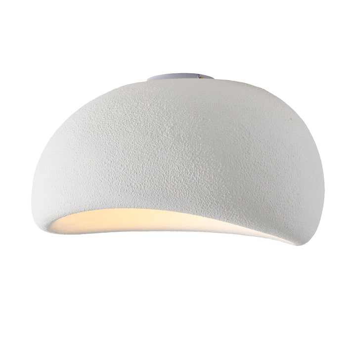 Plafoniera alba design Wabi Sabi