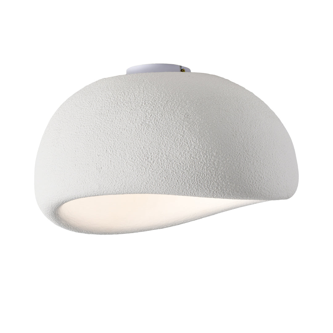 Plafoniera alba design Wabi Sabi
