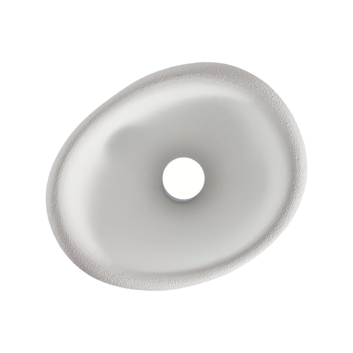 Plafoniera alba design Wabi Sabi