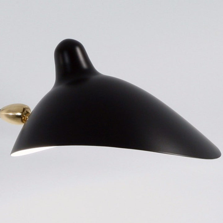 Lampadar cu trei brate Crane-3F Negru by Step into design