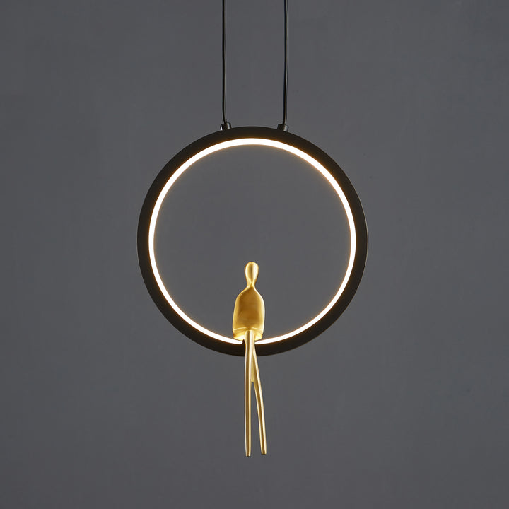 Pendul led cu figurina Amici by Step into design