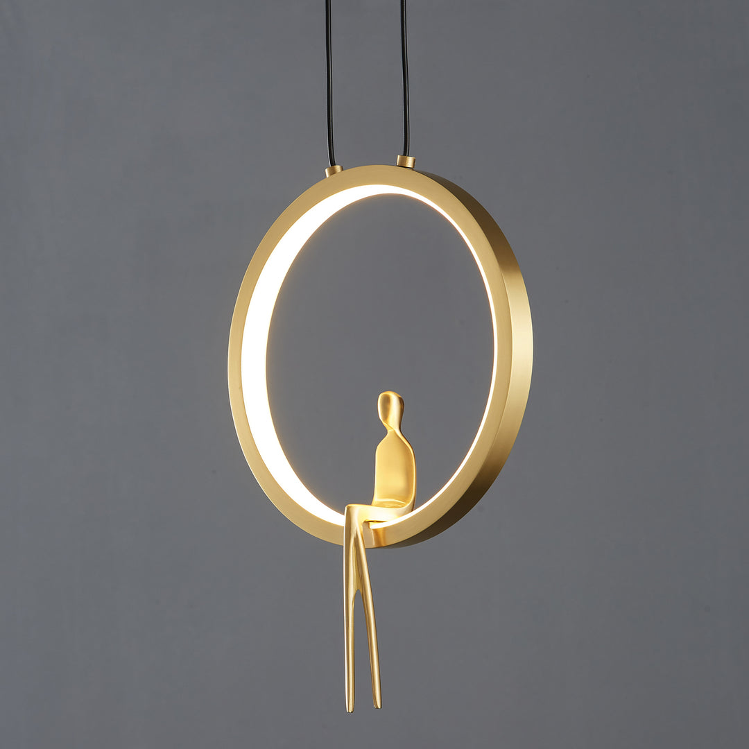 Pendul led cu figurina Amici by Step into design