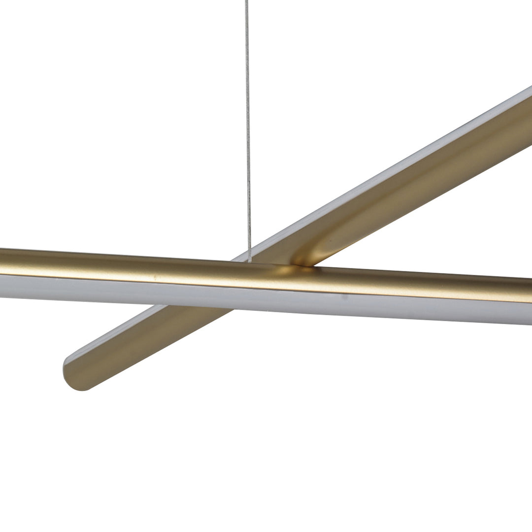 Lustra formata din opt tuburi intersectate Astra by Step into design