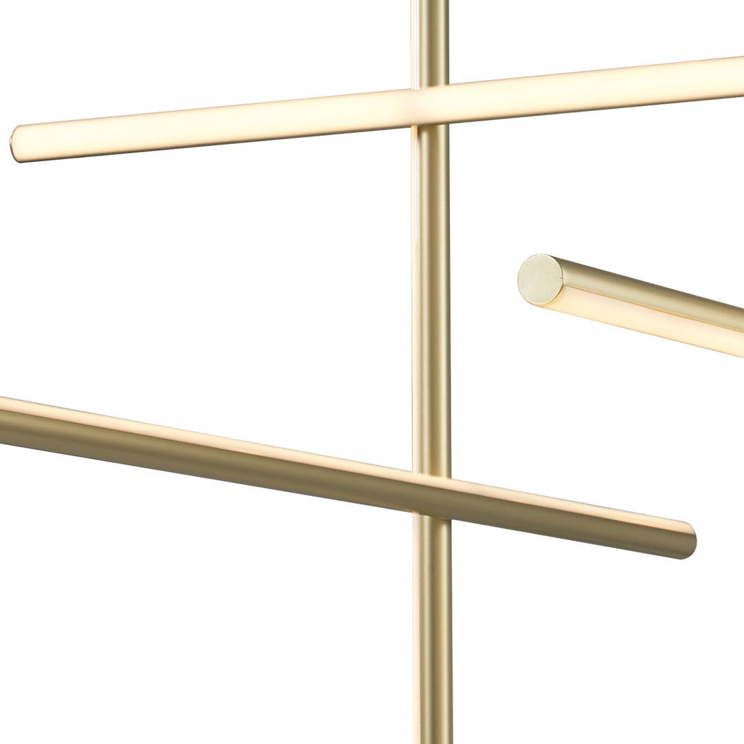 Lustra formata din opt tuburi intersectate Astra by Step into design