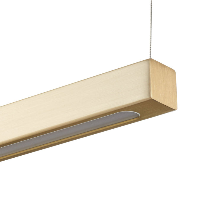 Lustra liniara aurie led Beam by Step into design