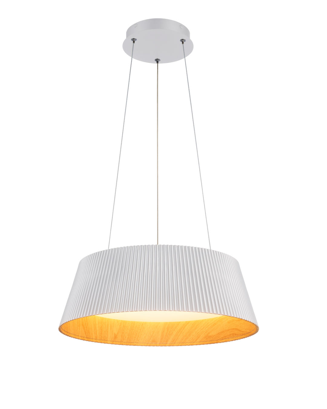 Lustra suspendata led Frill cu diametru de 45 cm