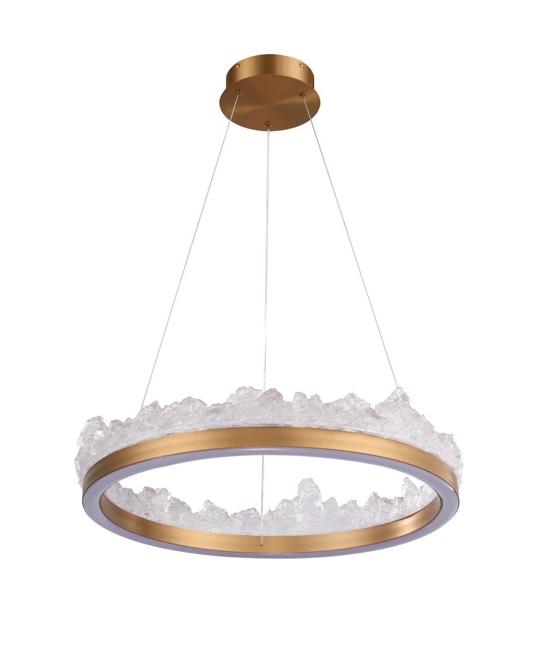 Lustra suspendata led in forma de cerc Montana 60 cm