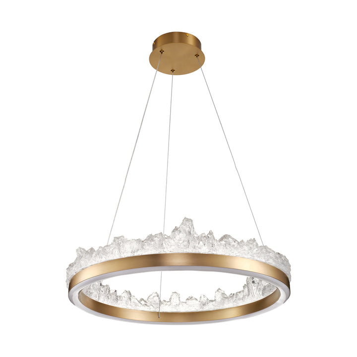 Lustra suspendata led in forma de cerc Montana 60 cm