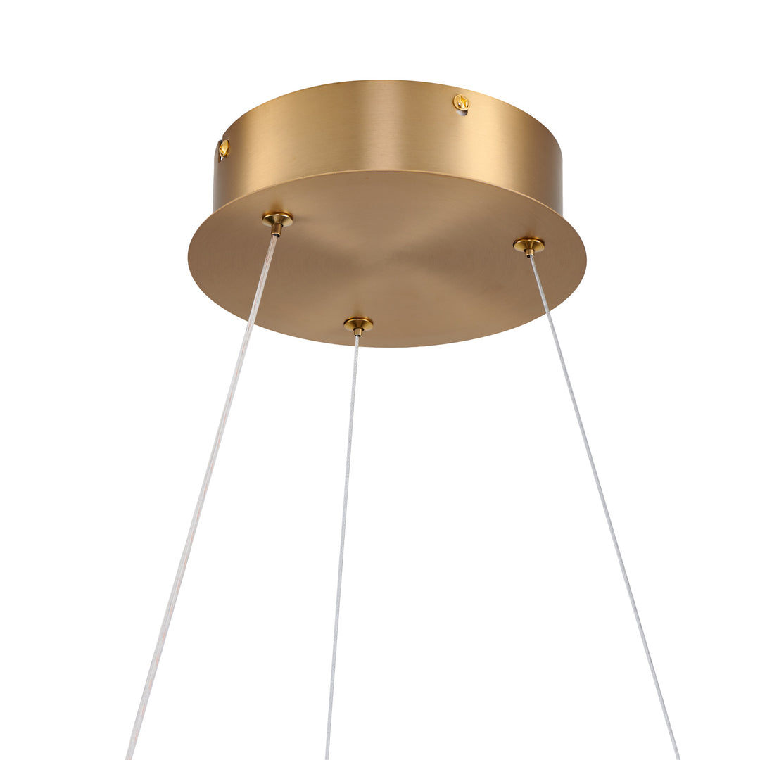 Lustra suspendata led in forma de cerc Montana 60 cm