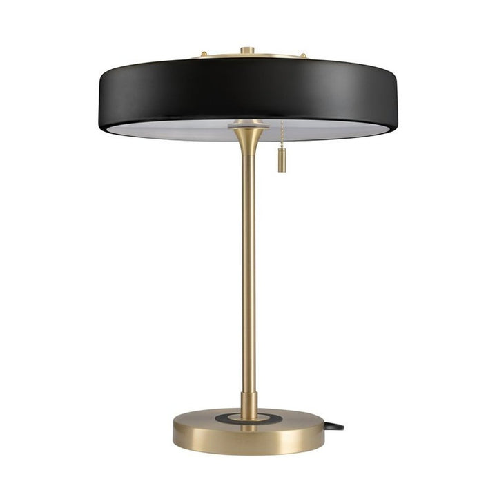 Lampa de masa cu baza de alama si abajur din material Artdeco by Step into design