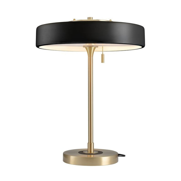 Lampa de masa cu baza de alama si abajur din material Artdeco by Step into design