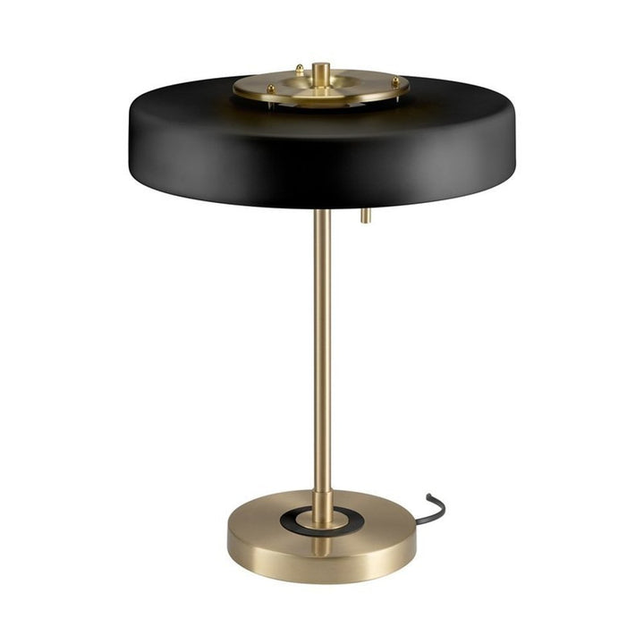 Lampa de masa cu baza de alama si abajur din material Artdeco by Step into design