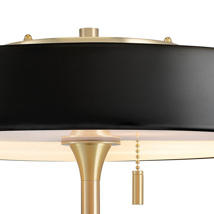 Lampa de masa cu baza de alama si abajur din material Artdeco by Step into design