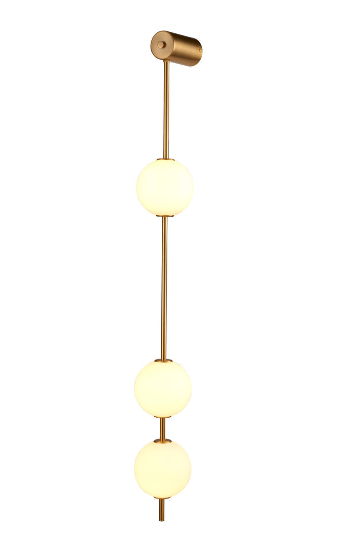 Aplica de perete Berry aurie 3000K 103 cm