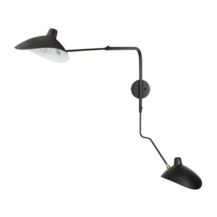 Aplica de perete Crane cu doua brate 110 cm