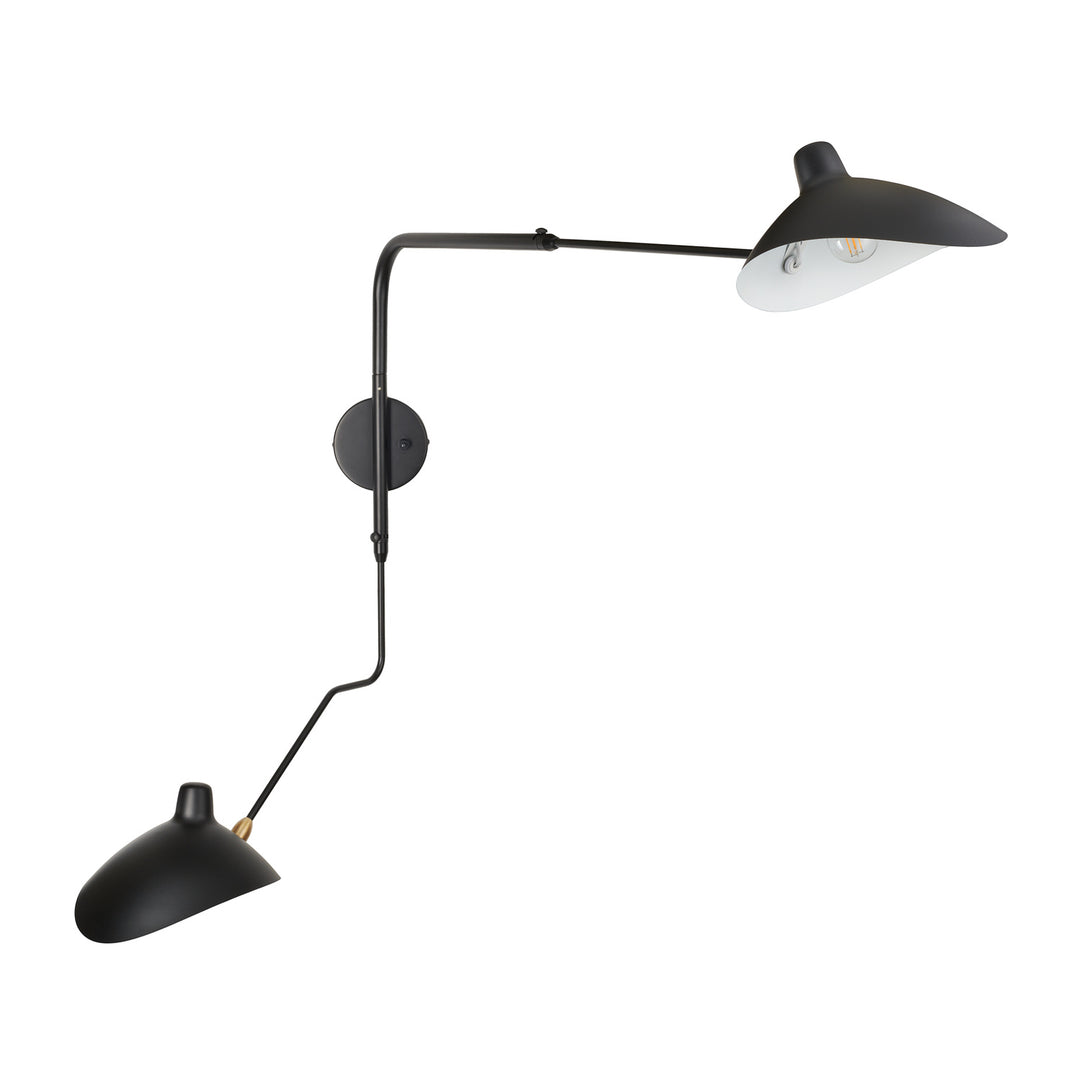 Aplica de perete Crane cu doua brate 110 cm