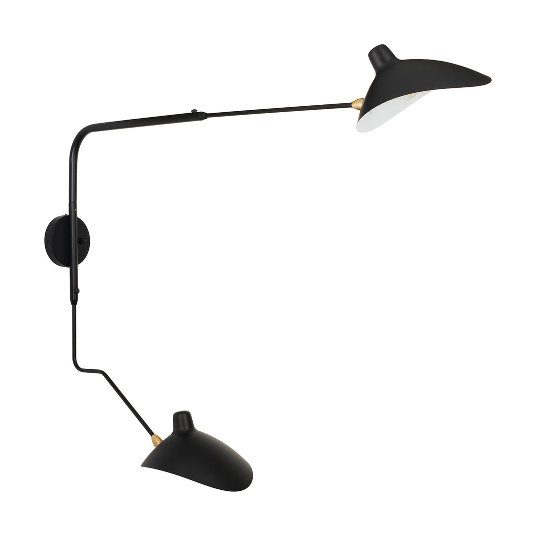 Aplica de perete Crane cu doua brate 110 cm