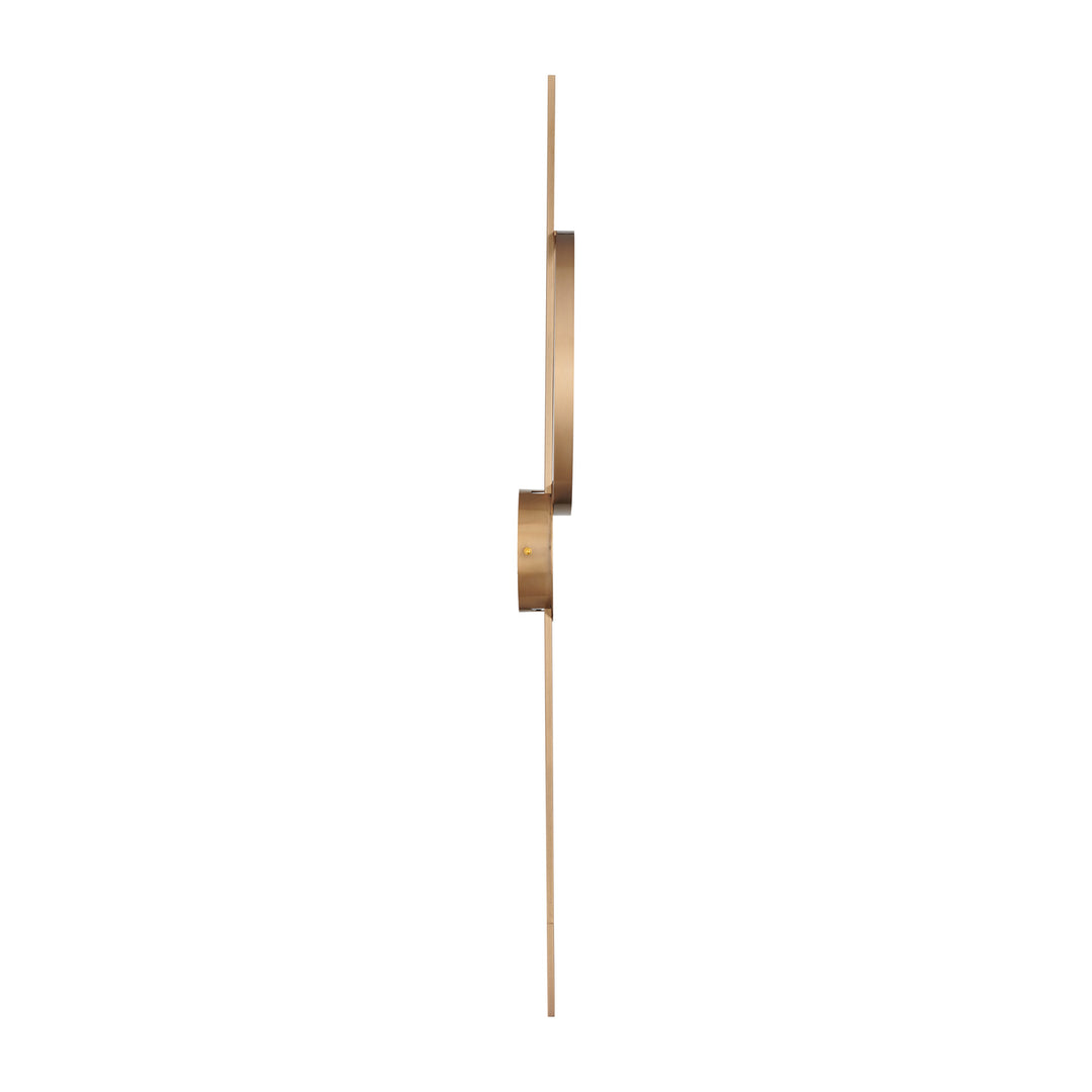 Aplica de perete led Ecliptica aurie 100 cm