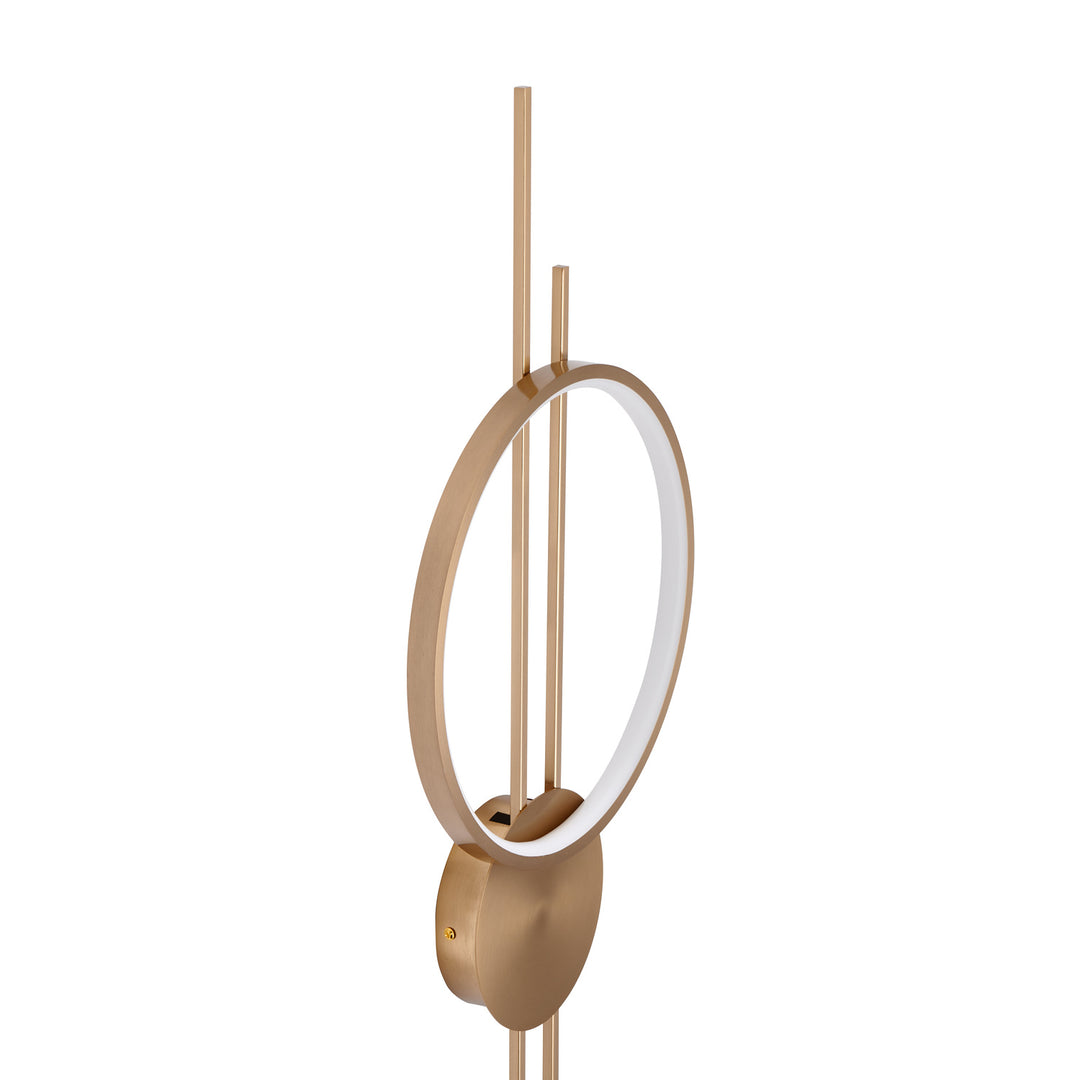 Aplica de perete led Ecliptica aurie 100 cm