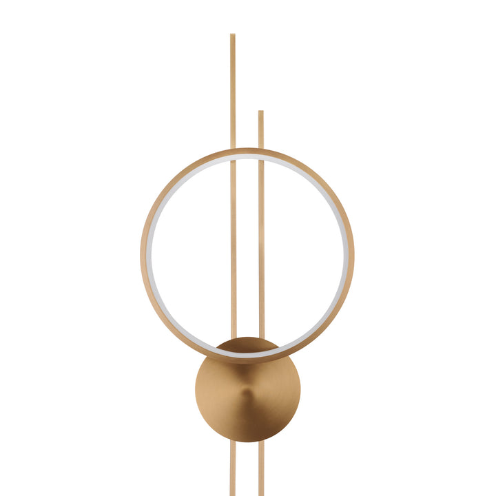 Aplica de perete led Ecliptica aurie 100 cm