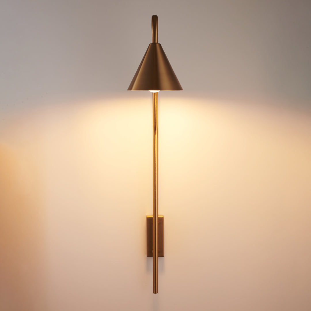 Aplica de perete led aurie Primo 70 cm