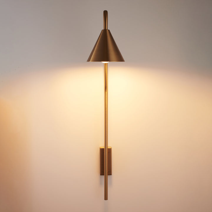 Aplica de perete led aurie Primo 70 cm