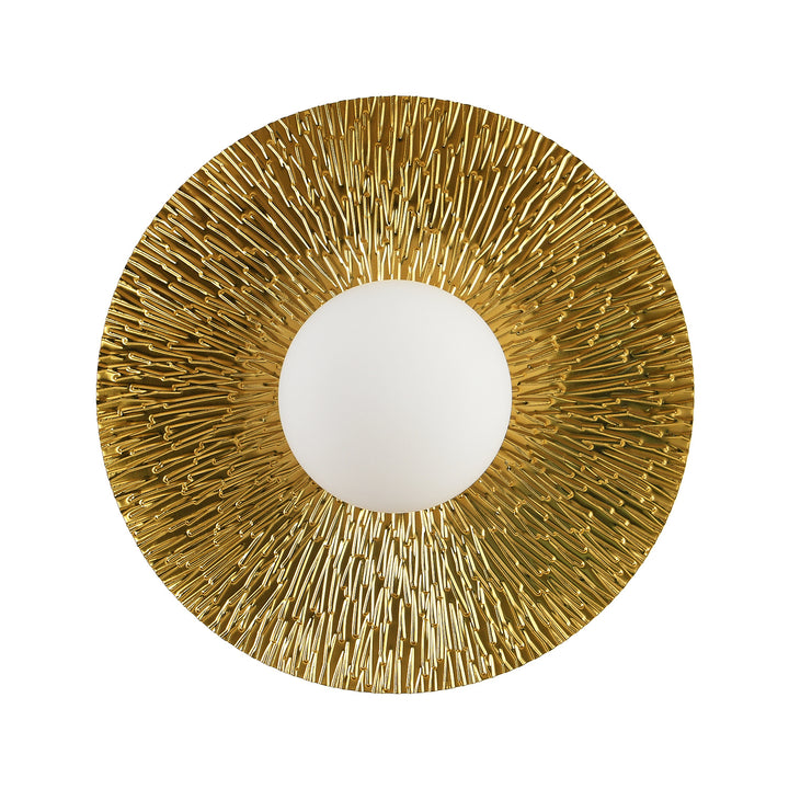 Aplica de perete aurie Sun M 35 cm