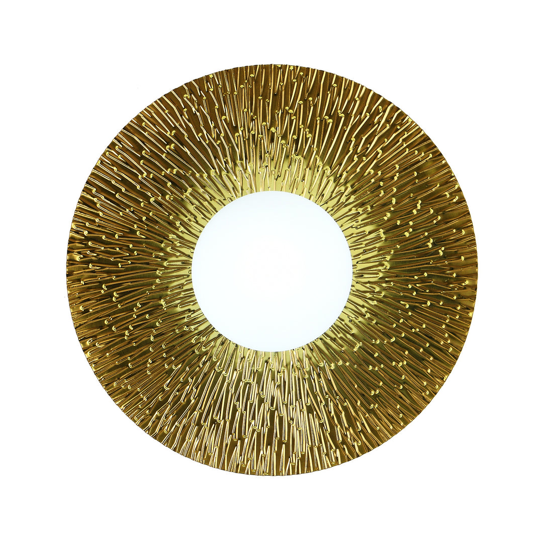 Aplica de perete aurie Sun M 35 cm
