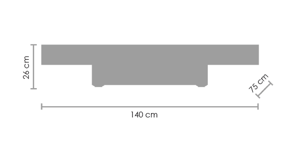 Plafoniera Stream by Step into design
