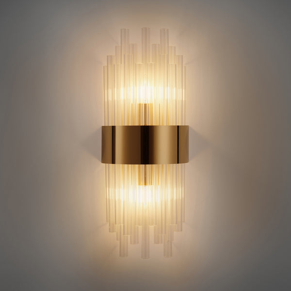 Aplica de perete cu tuburi decorative din sticla Miracolo by Step into design