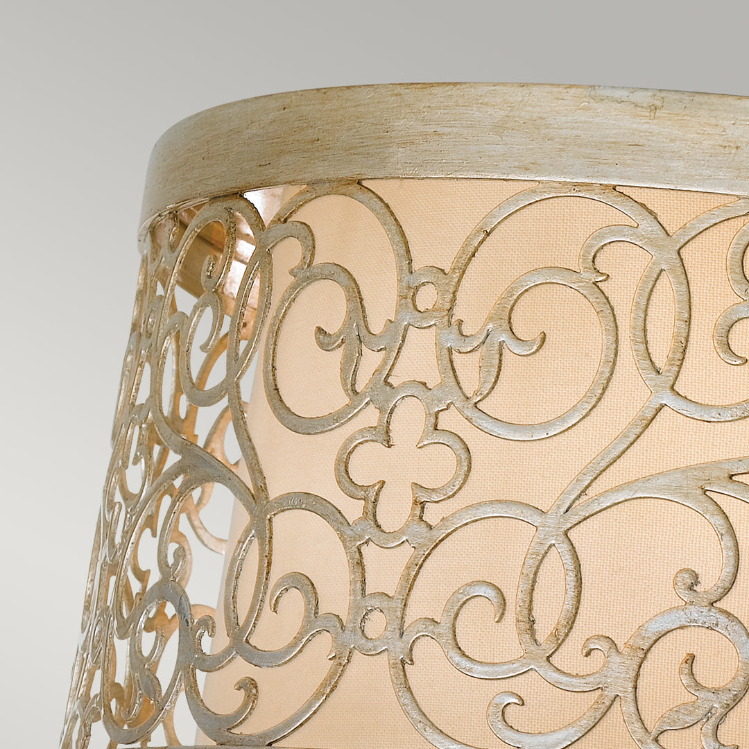 Plafoniera Arabesque 2 lt argintiu Patina