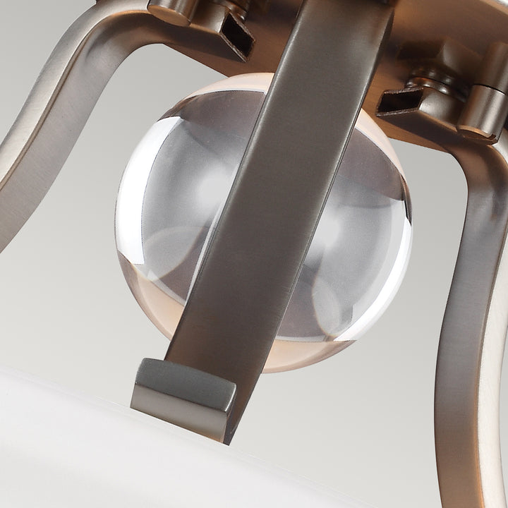 Plafoniera Evington 2 lt Satin Nickel