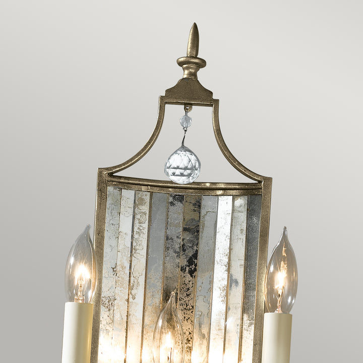 Aplica de perete Gianna 3 lt Gilded argintiu