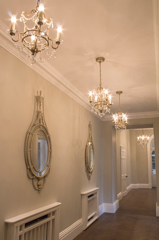 Candelabru Gianna 4 lt Gilded argintiu