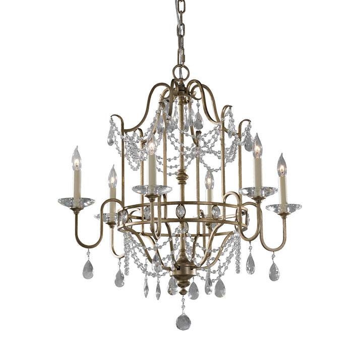 Candelabru Gianna 6 lt Gilded argintiu