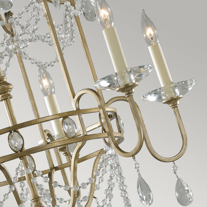 Candelabru Gianna 6 lt Gilded argintiu
