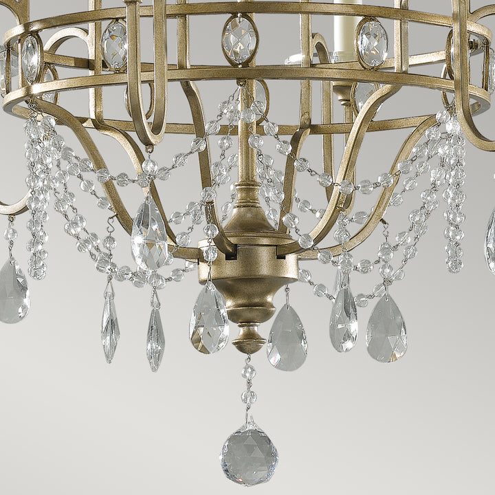 Candelabru Gianna 6 lt Gilded argintiu