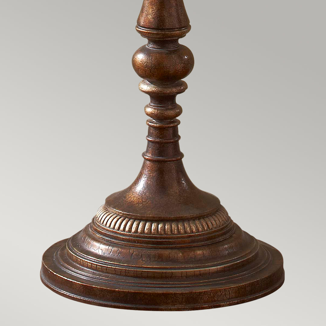 Lampadar Gibson 4 lt crăpătură decorativă stil Cambridge