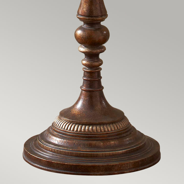 Lampadar Gibson 4 lt crăpătură decorativă stil Cambridge